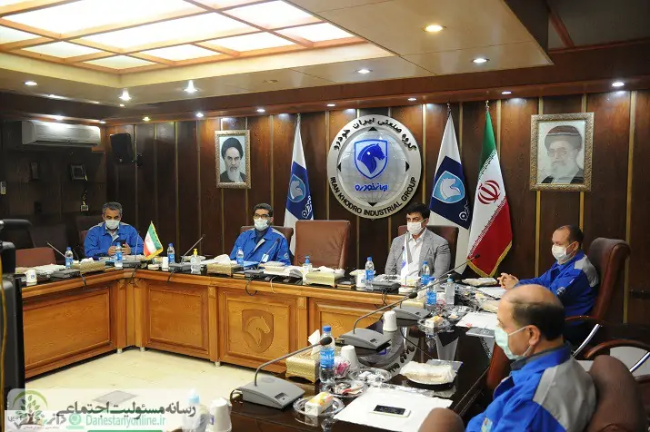 ایران خودرو در مقابله با کرونا خط شکن است