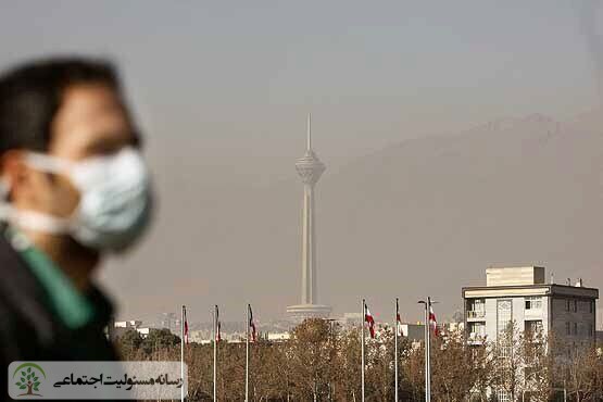 افزایش مرگ و میرهای کرونایی در هوای آلوده پایتخت