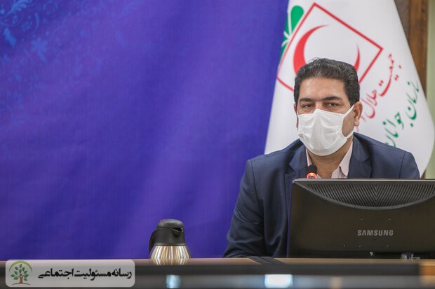 بهرهمندی ۷۵۰ هزار نفر از خدمات هلال احمر در روزهای کرونایی در کشور