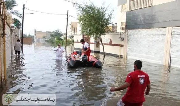 آغازمرحله دوم امدادرسانی به سیل زدگان خوزستان
