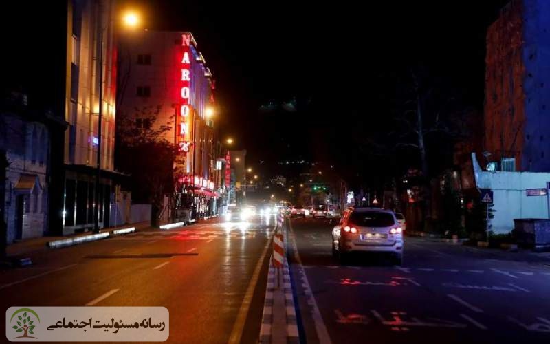 محدودیتهای تردد شبانه در پایتخت همچنان پا برجاست