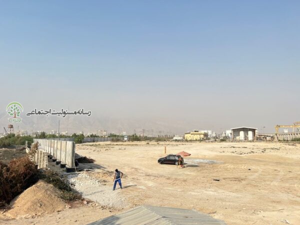 حصارکشی در منطقه پارس جنوبی