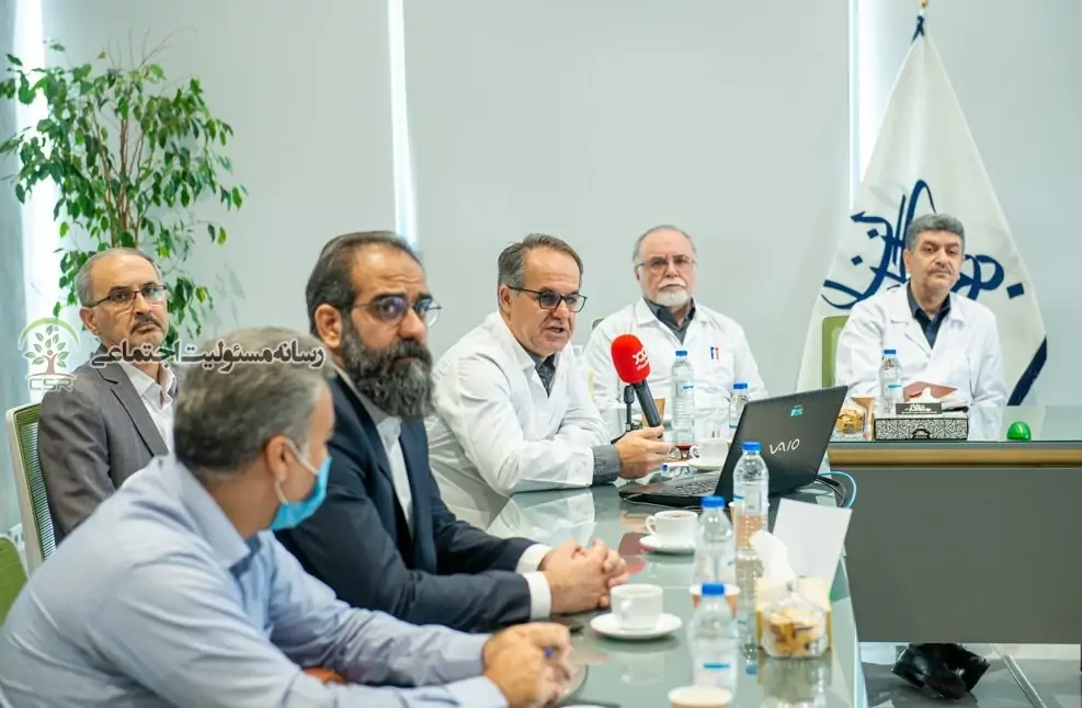 بازدید خبرنگاران از بیمارستان بازرگانان