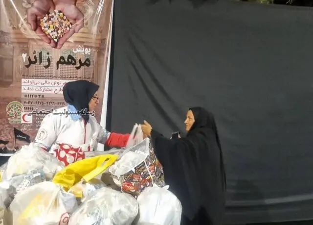 ایستگاه‌های مرهم زائر توسط هلال احمر در تاسوعا و عاشورای حسینی برپا شد