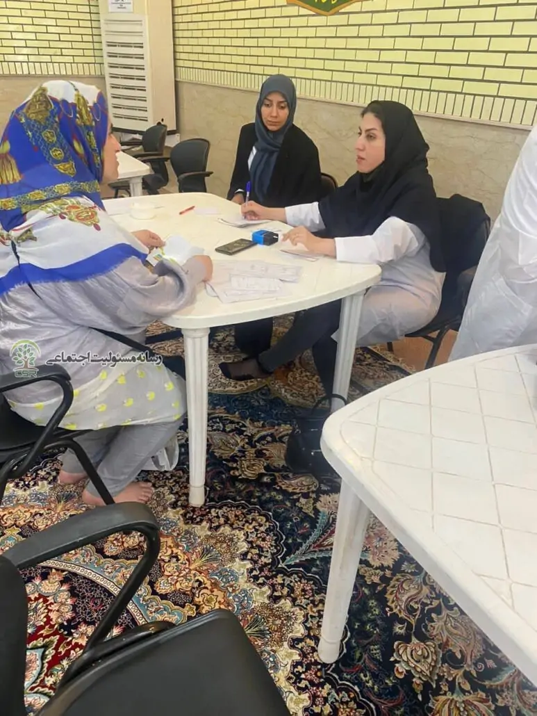 شرکت فولاد اکسین خوزستان به نیازمندان خدمات رایگان پزشکی ارائه کرد