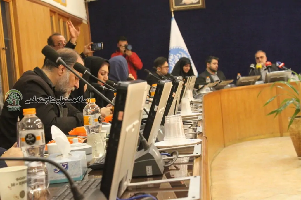 نشست خبری دهمین همایش ملی ترویج اخلاق حرفه ای و مسئولیت‌پذیری اجتماعی
