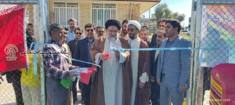زمین چمن مصنوعی درسوق افتتاح شد