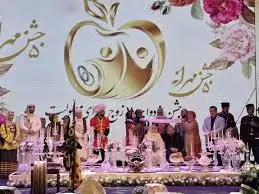 مراسم ازدواج ۱۱۰ زوج دارای معلولیت در برج میلاد تهران برگزار شد
