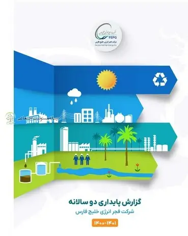 ارائه تجارب یک دهه تجربه انتشار گزارش پایداری شرکت فجر انرژی
