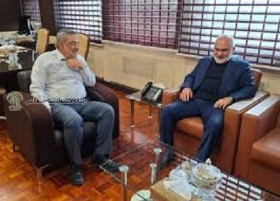 دیدار استاندار خوزستان و مدیر عامل شرکت ملی نفت