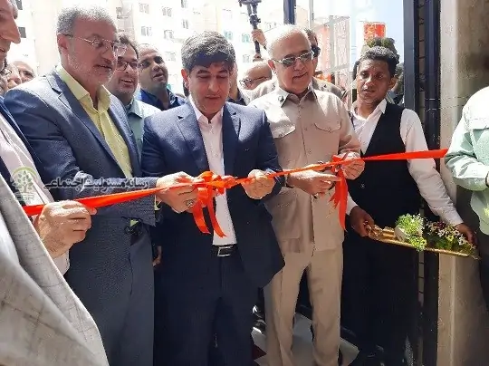 افتتاح هنرستان ۱۲ کلاسه شرکت فولاد هرمزگان