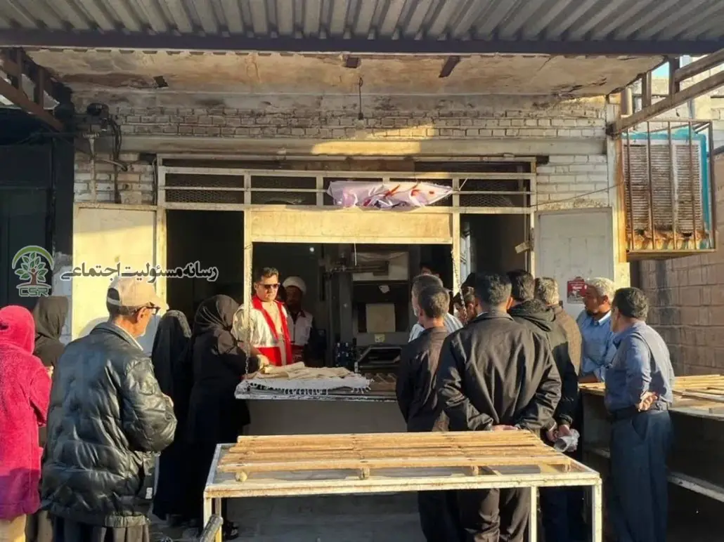 اجرای طرح ” تنور ” توسط سازمان داوطلبان و به مناسبت ماه رمضان