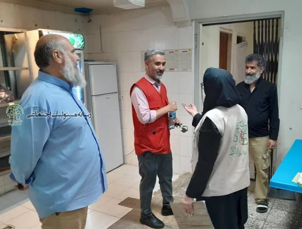 بازدید مدیر HSE سازمان رفاه، خدمات و مشارکت های اجتماعی شهرداری تهران از سه مرکز یاورشهر