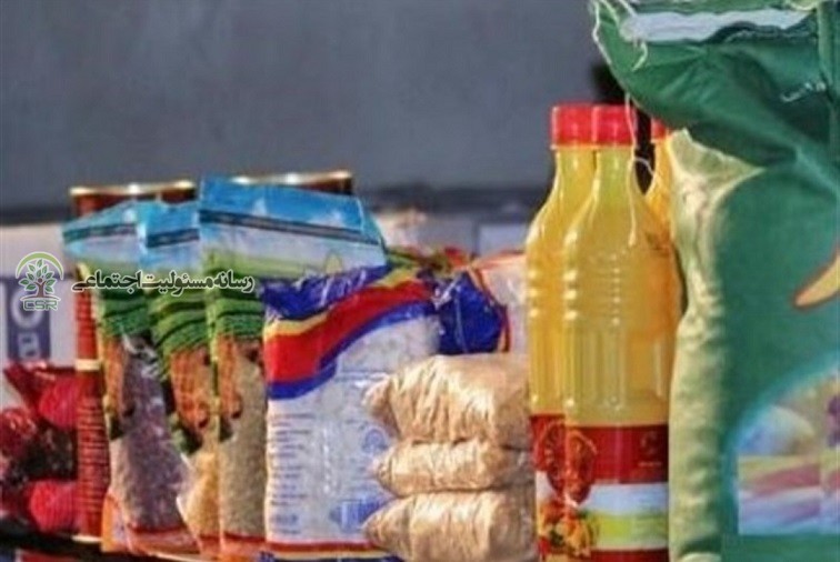 توزیع ۱۰۰ بسته سبد کالا به جامعه هدف بهزیستی در زمان جنگ