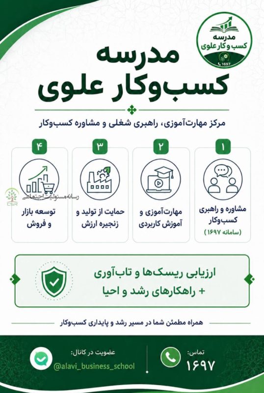 مدرسه کسبوکار بنیاد علوی