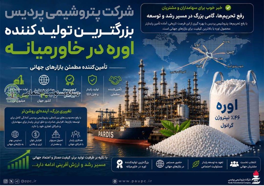 تقویت جایگاه پتروشیمی پردیس
