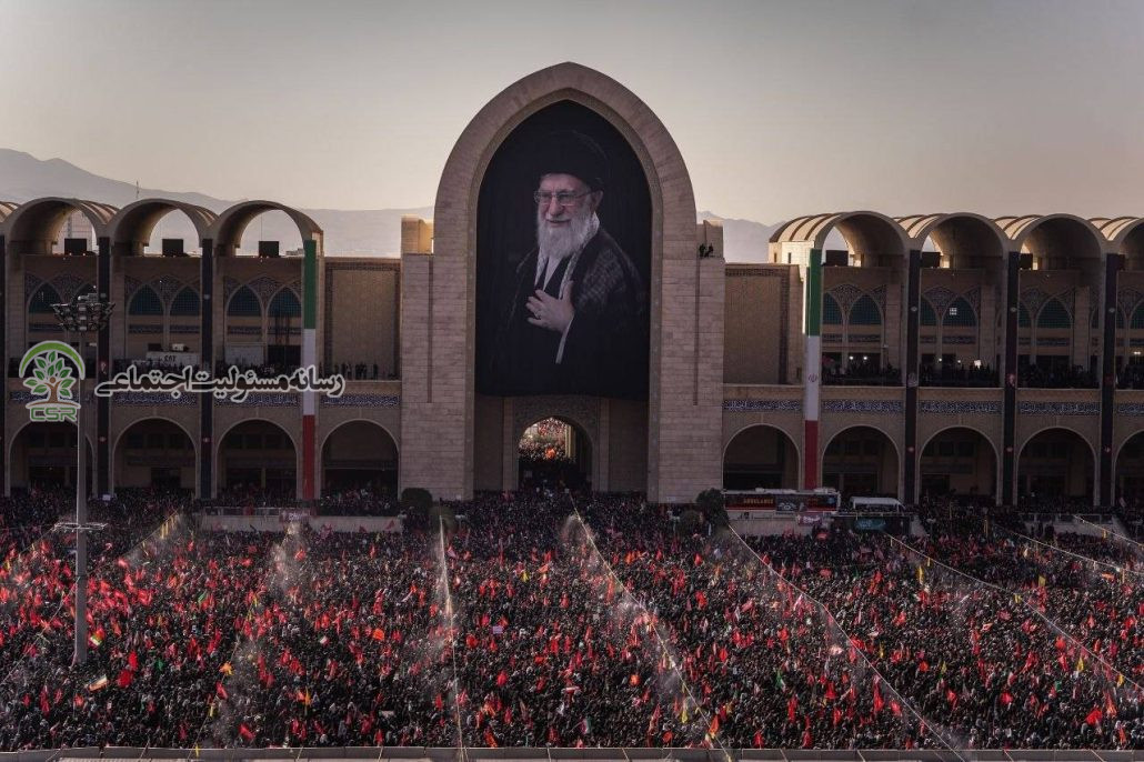 خدمات محیط زیست شهرداری تهران در مراسم رهبر شهید امت