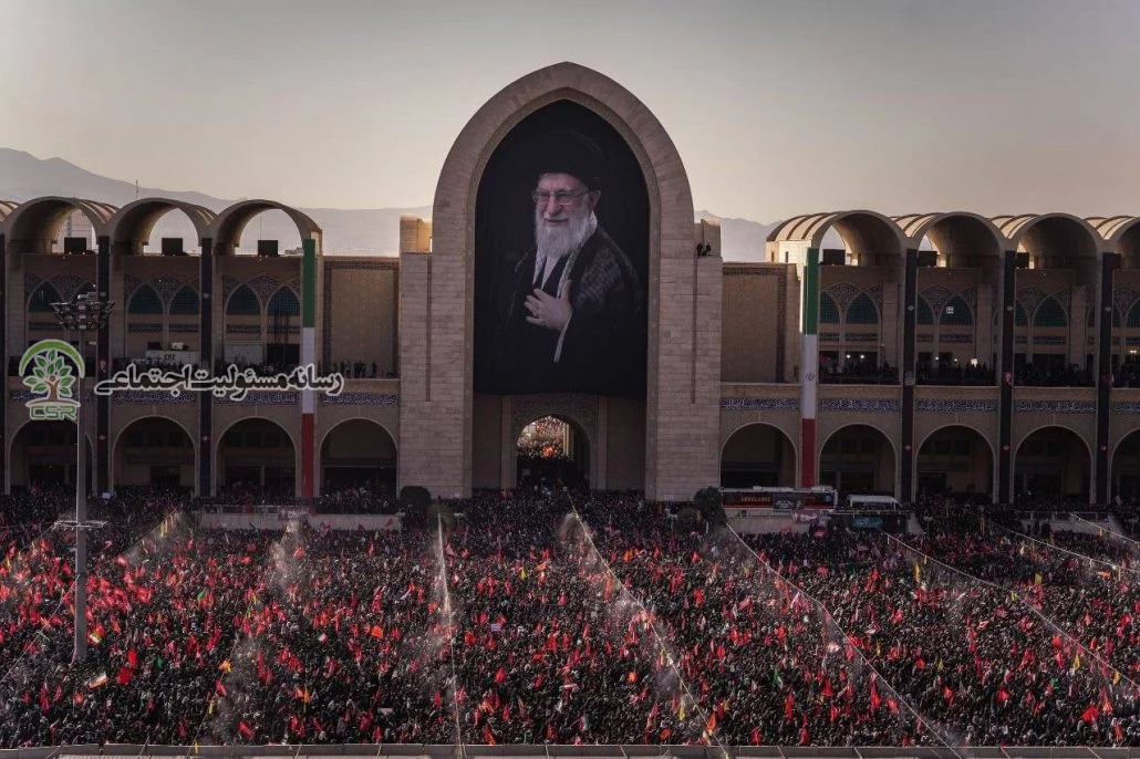 خدمات محیط زیست شهرداری تهران در مراسم رهبر شهید امت