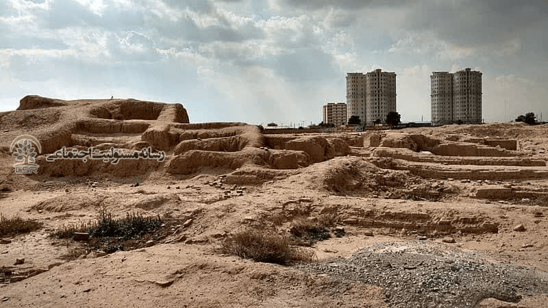 زخم توسعه بر پیکر تپه تاریخی واوان