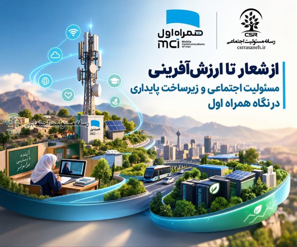 از شعار تا ارزش‌آفرینیمسئولیت اجتماعی و زیرساخت پایداری در نگاه همراه اول